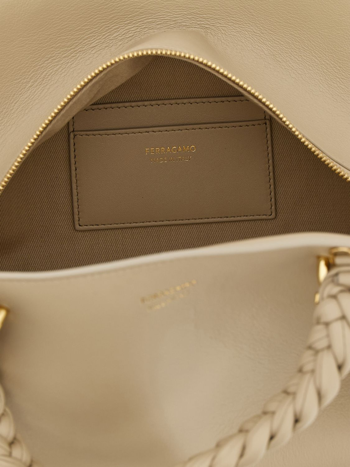 [Ferragamo] Tote bag SS26 781031 STONE
