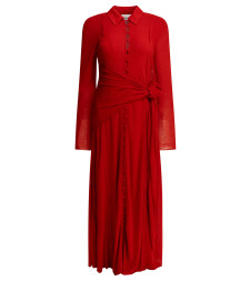 [GANNI] Long sleeve dress SS26 A103048406P