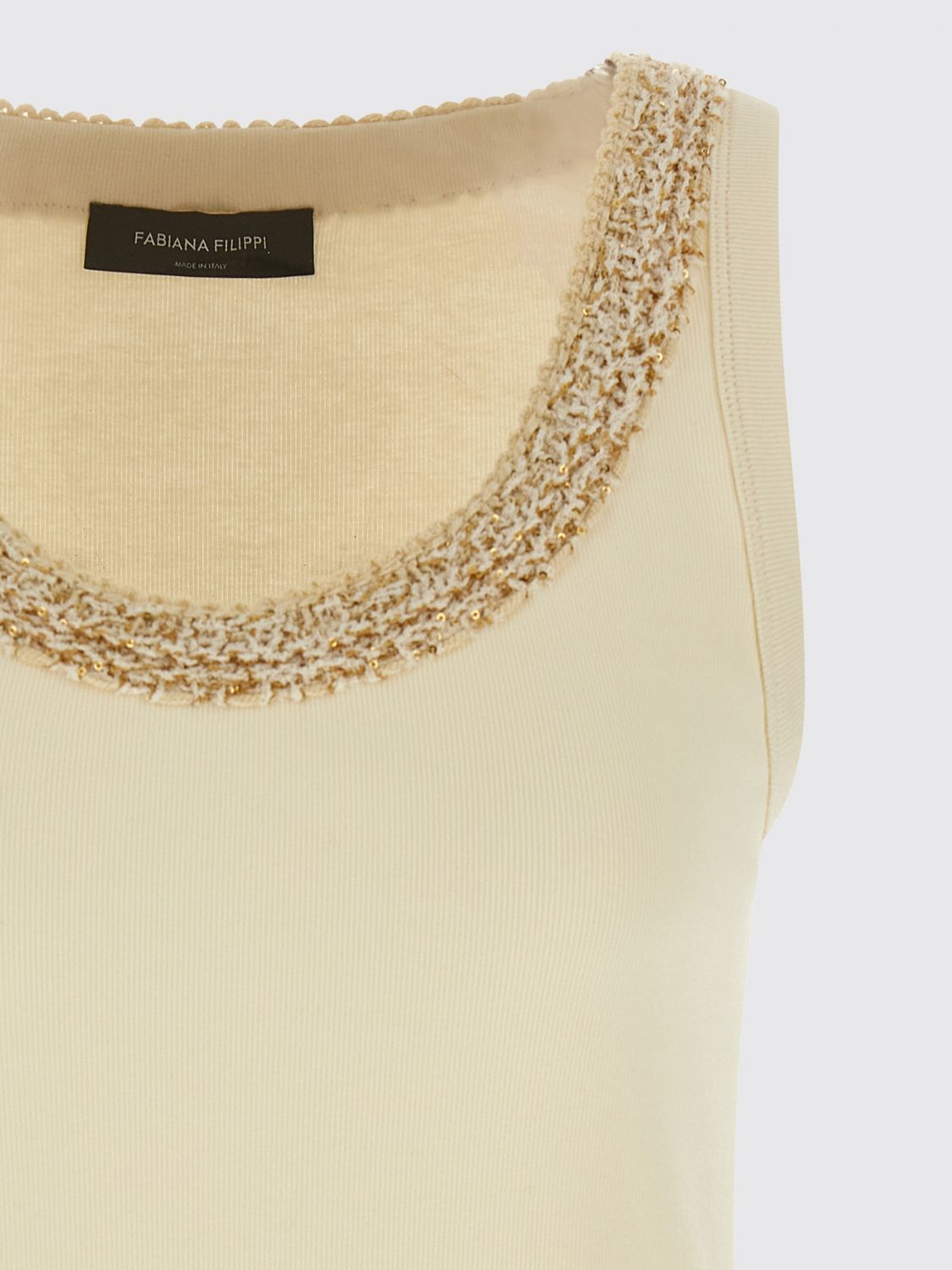 [Fabiana Filippi] T-shirts Sleeveless SS26 JED266F602L918 0145