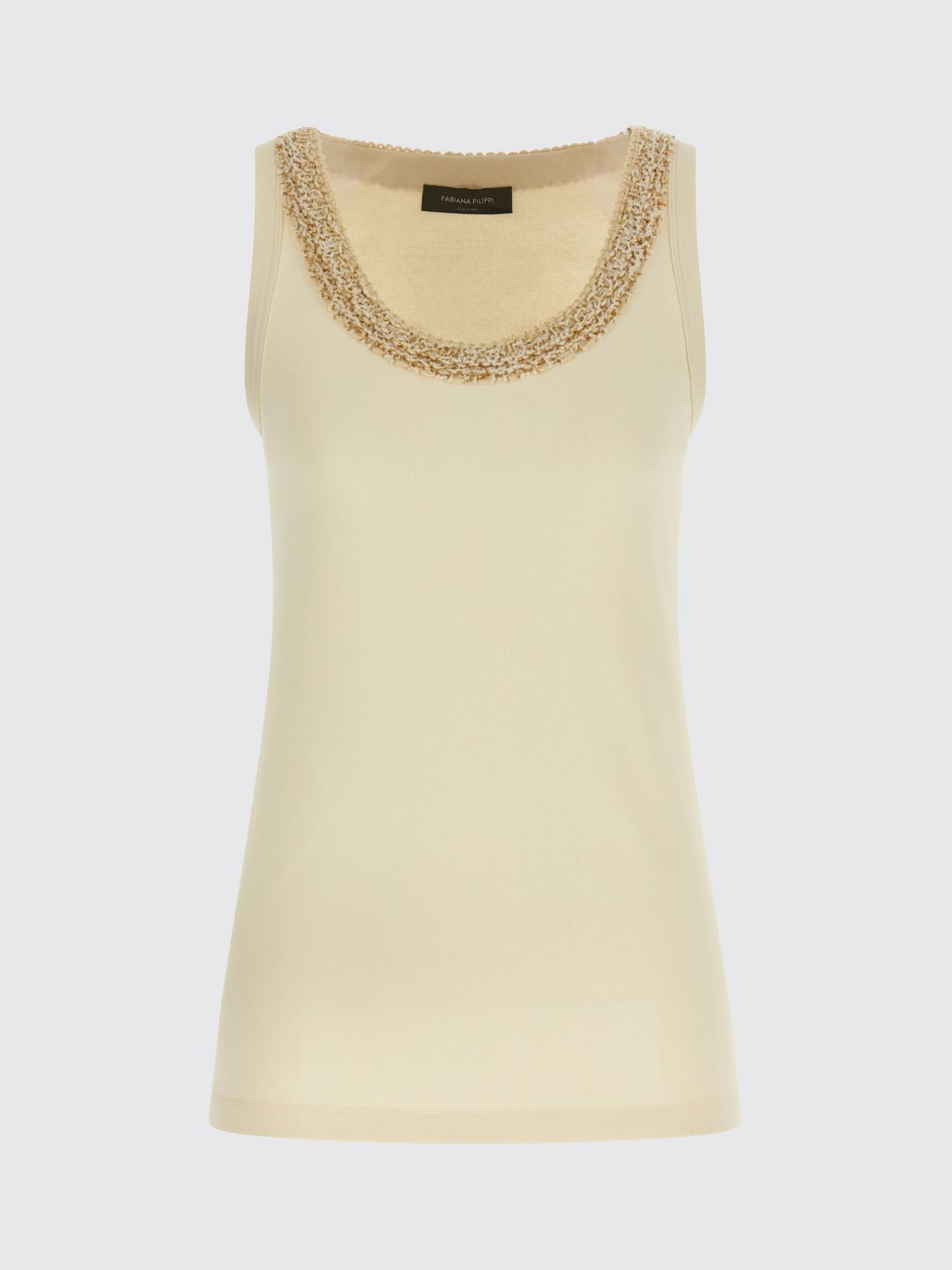 [Fabiana Filippi] T-shirts Sleeveless SS26 JED266F602L918 0145