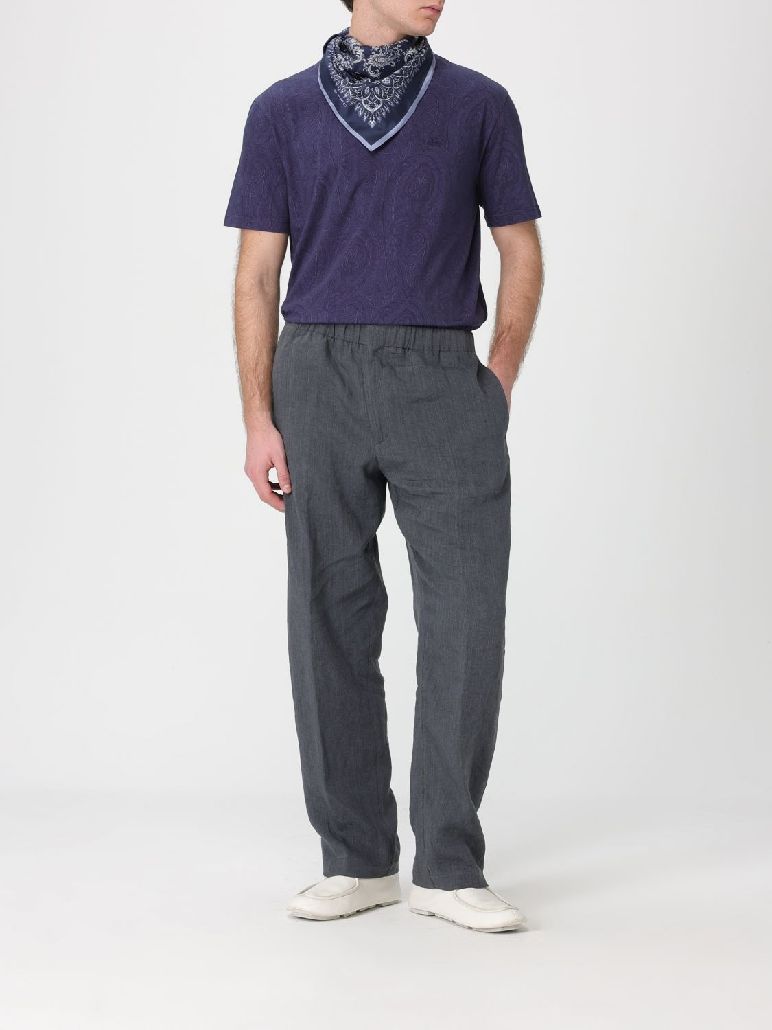 [Etro] T-shirts Short Sleeve SS26 MRMA0002AKG31 B0065