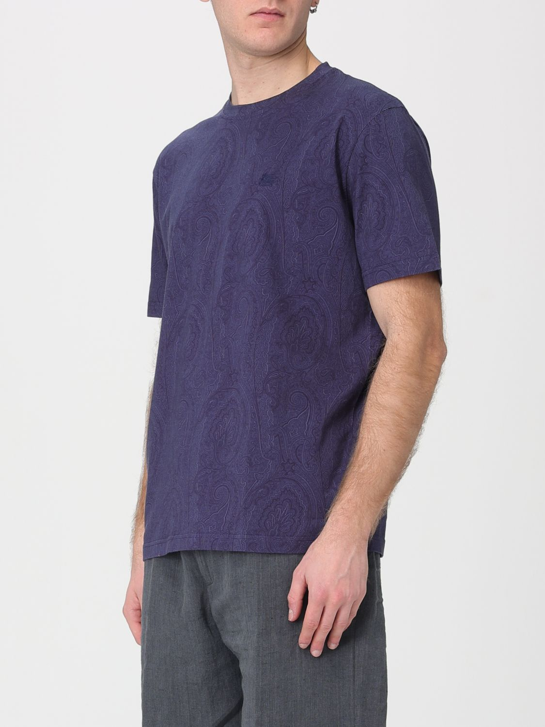 [Etro] T-shirts Short Sleeve SS26 MRMA0002AKG31 B0065