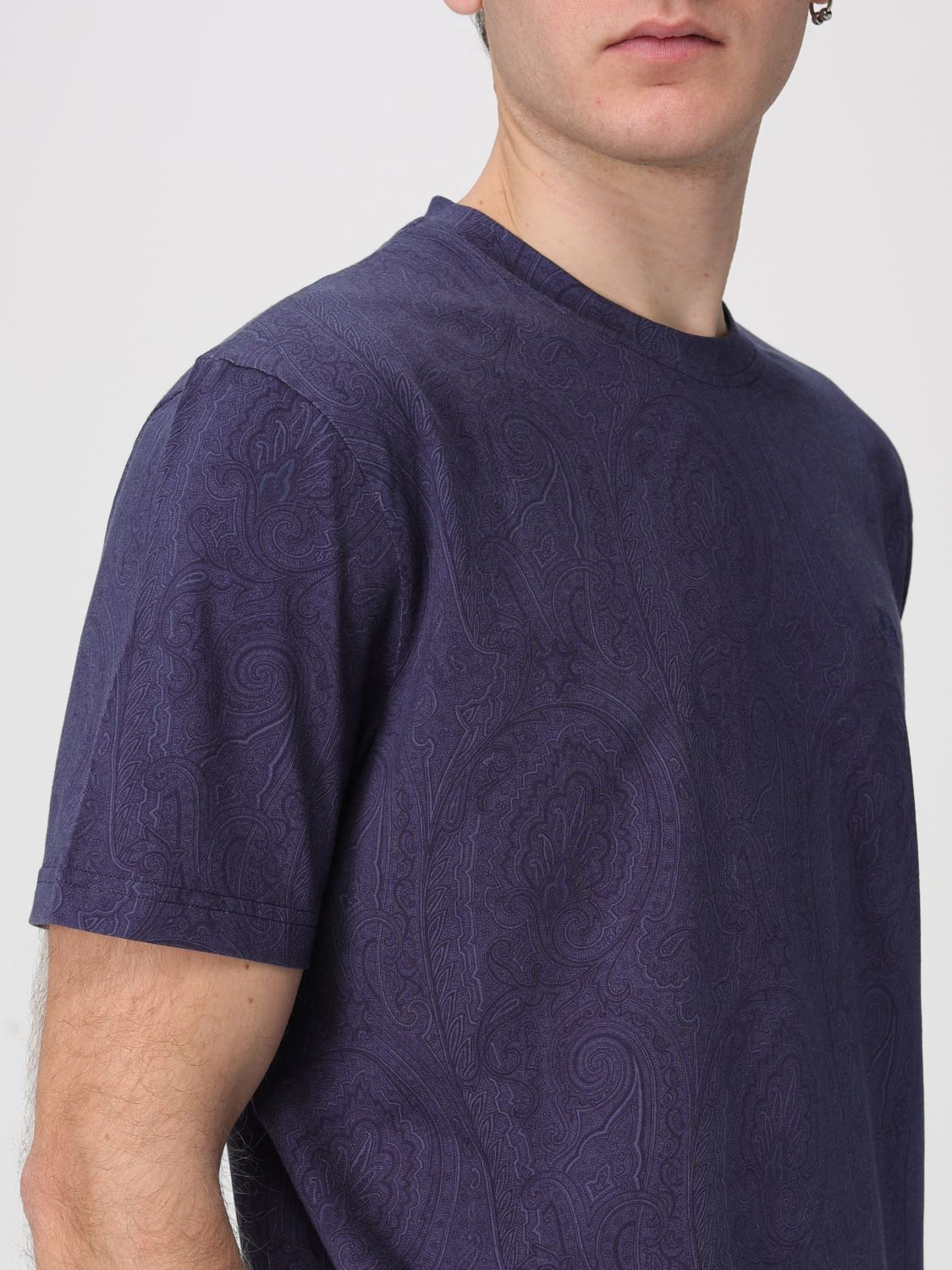 [Etro] T-shirts Short Sleeve SS26 MRMA0002AKG31 B0065