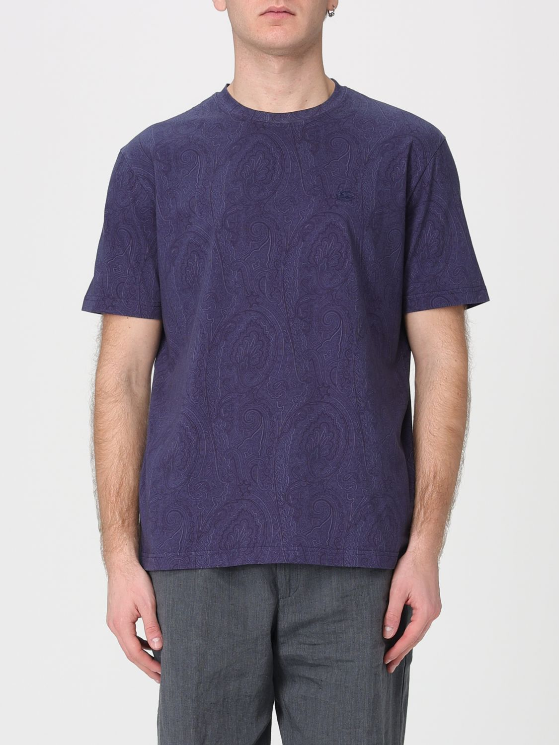 [Etro] T-shirts Short Sleeve SS26 MRMA0002AKG31 B0065