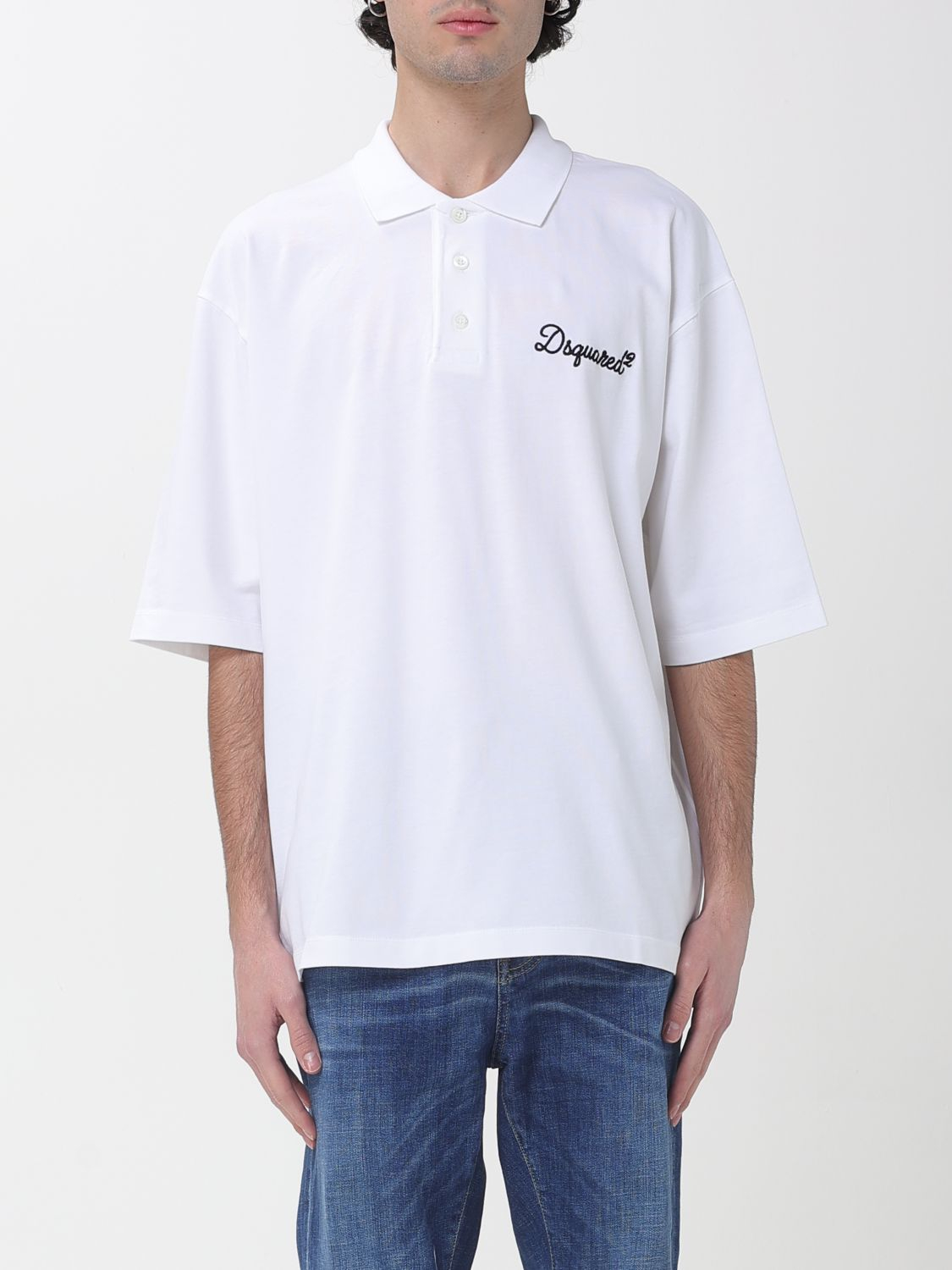 [Dsquared2] T-shirts Short Sleeve SS26 S74GL0100D20106 100