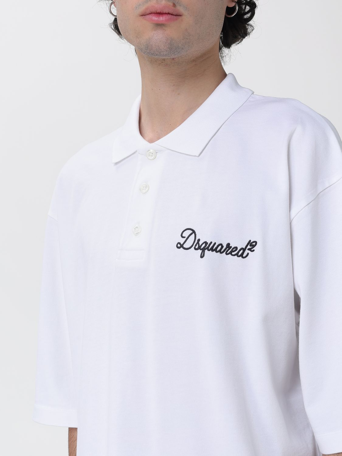 [Dsquared2] T-shirts Short Sleeve SS26 S74GL0100D20106 100