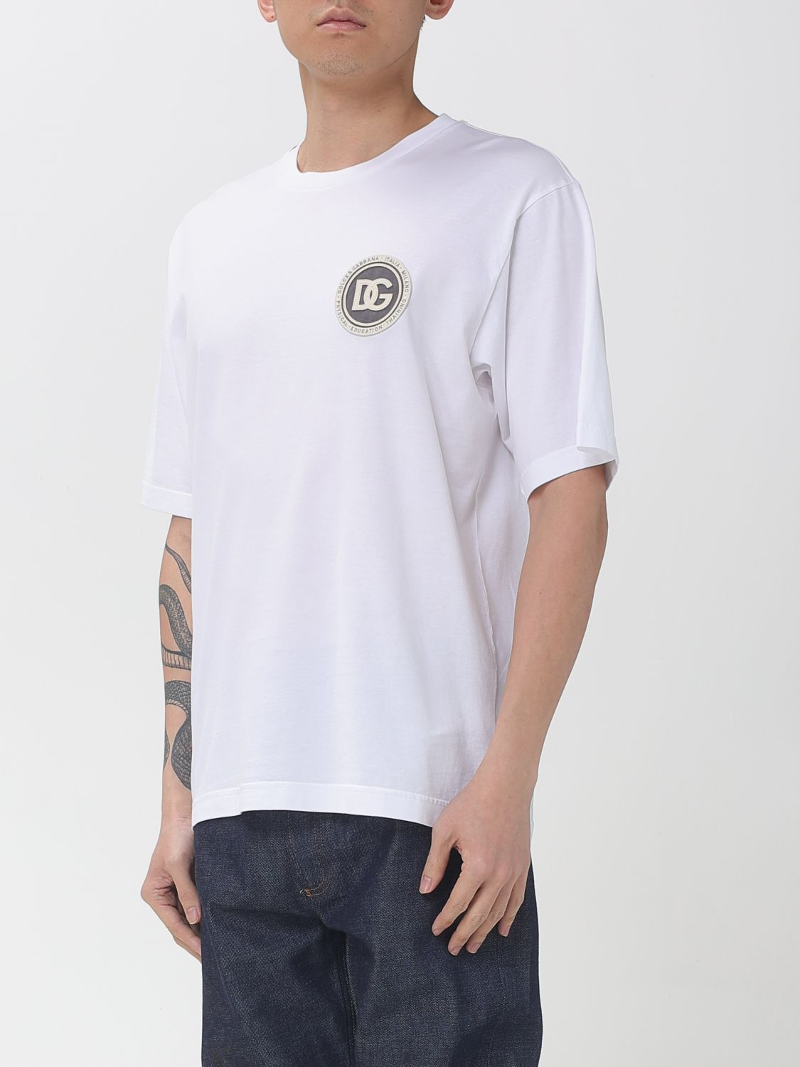 [Dolce & Gabbana] T-shirts Short Sleeve SS26 G8PN9ZG7PZF W0800