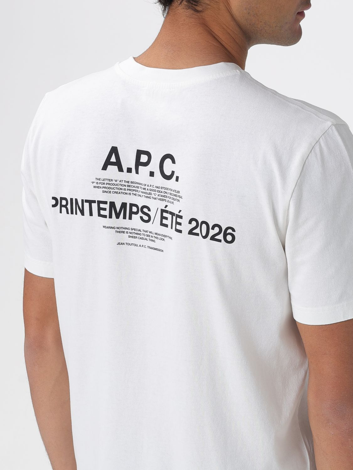 [A.P.C.] T-shirts Short Sleeve SS26 COHBSM26465 AAC
