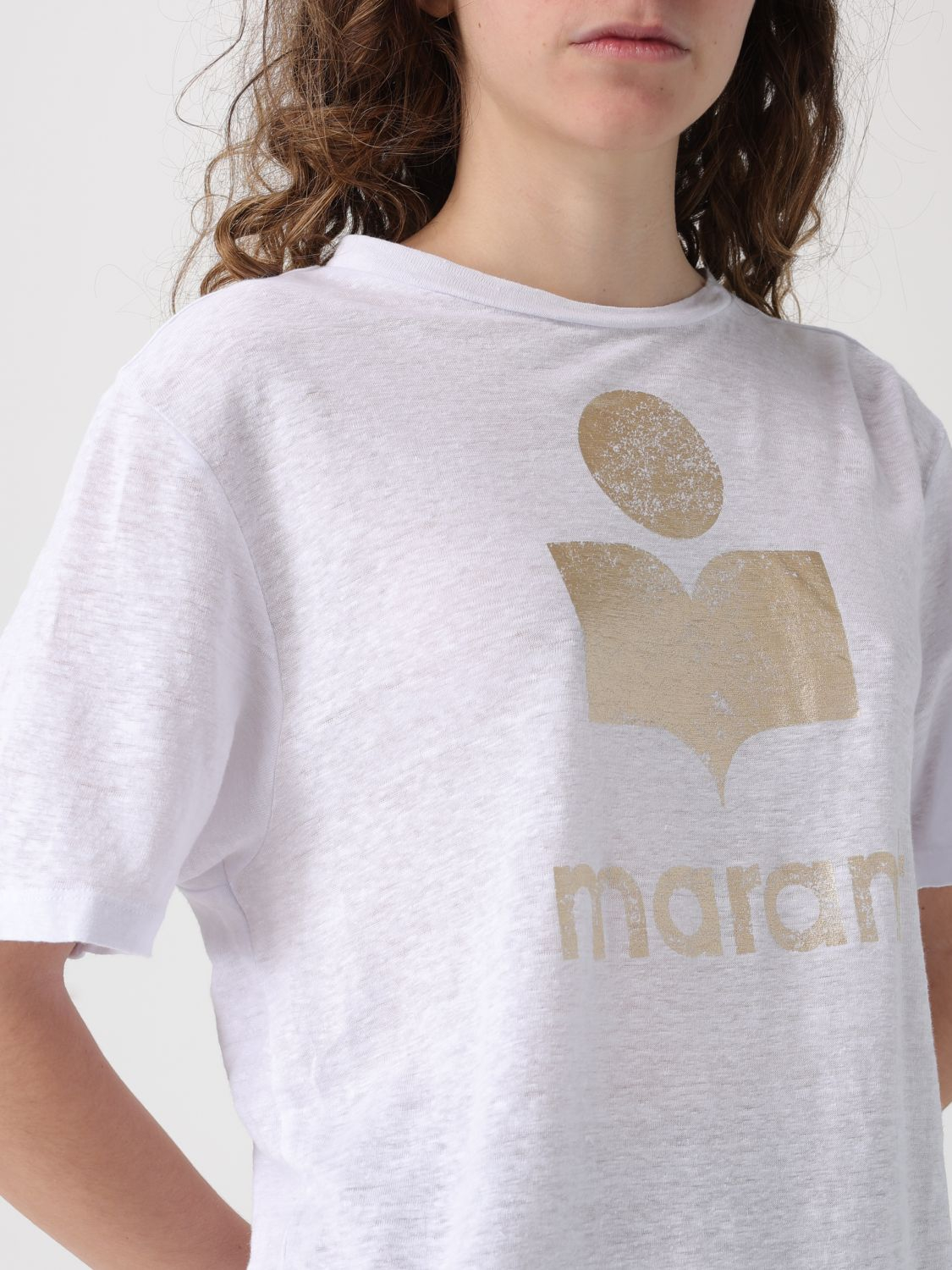 [Isabel Marant Etoile] T-shirts Short Sleeve SS26 TS0001FBA1N10E WHLG