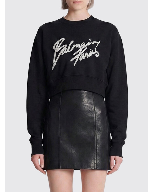 [Balmain] Sweatshirt SS26 GF1JO080BD41 EAB