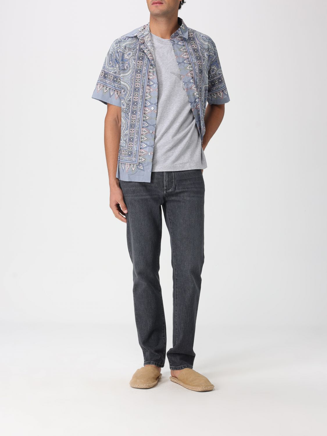 [Etro] T-shirts Short Sleeve SS26 MRMA0030AV899 S8290