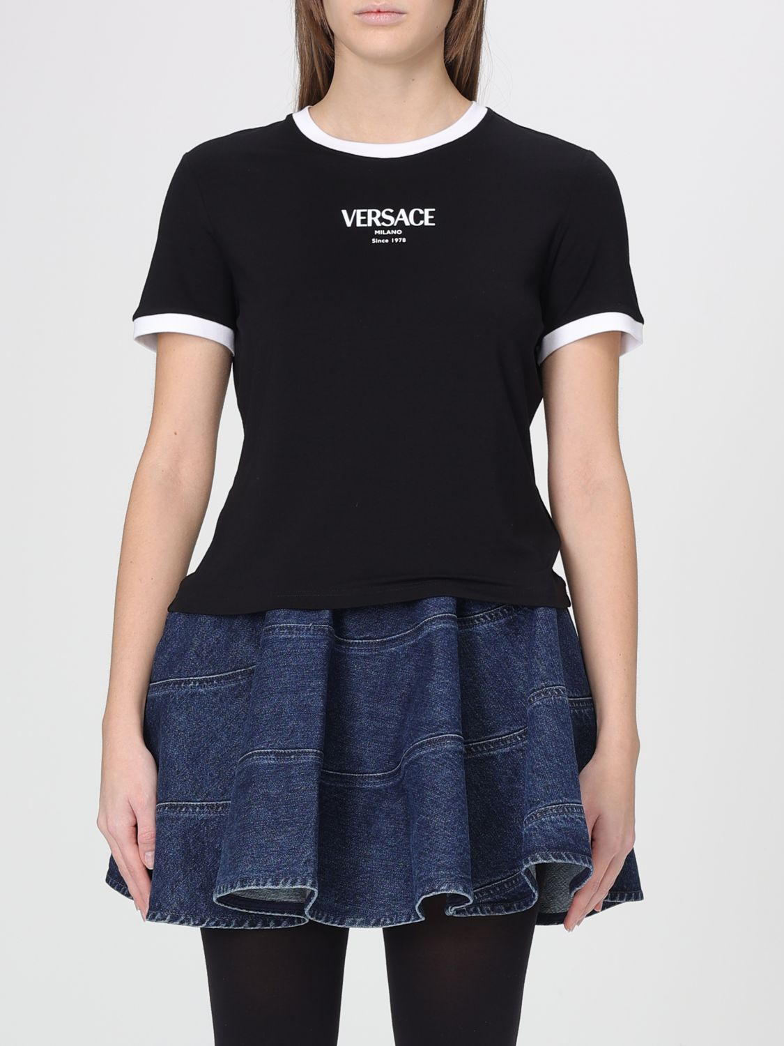 [Versace] T-shirts Short Sleeve SS26 10226561A16685 2B020
