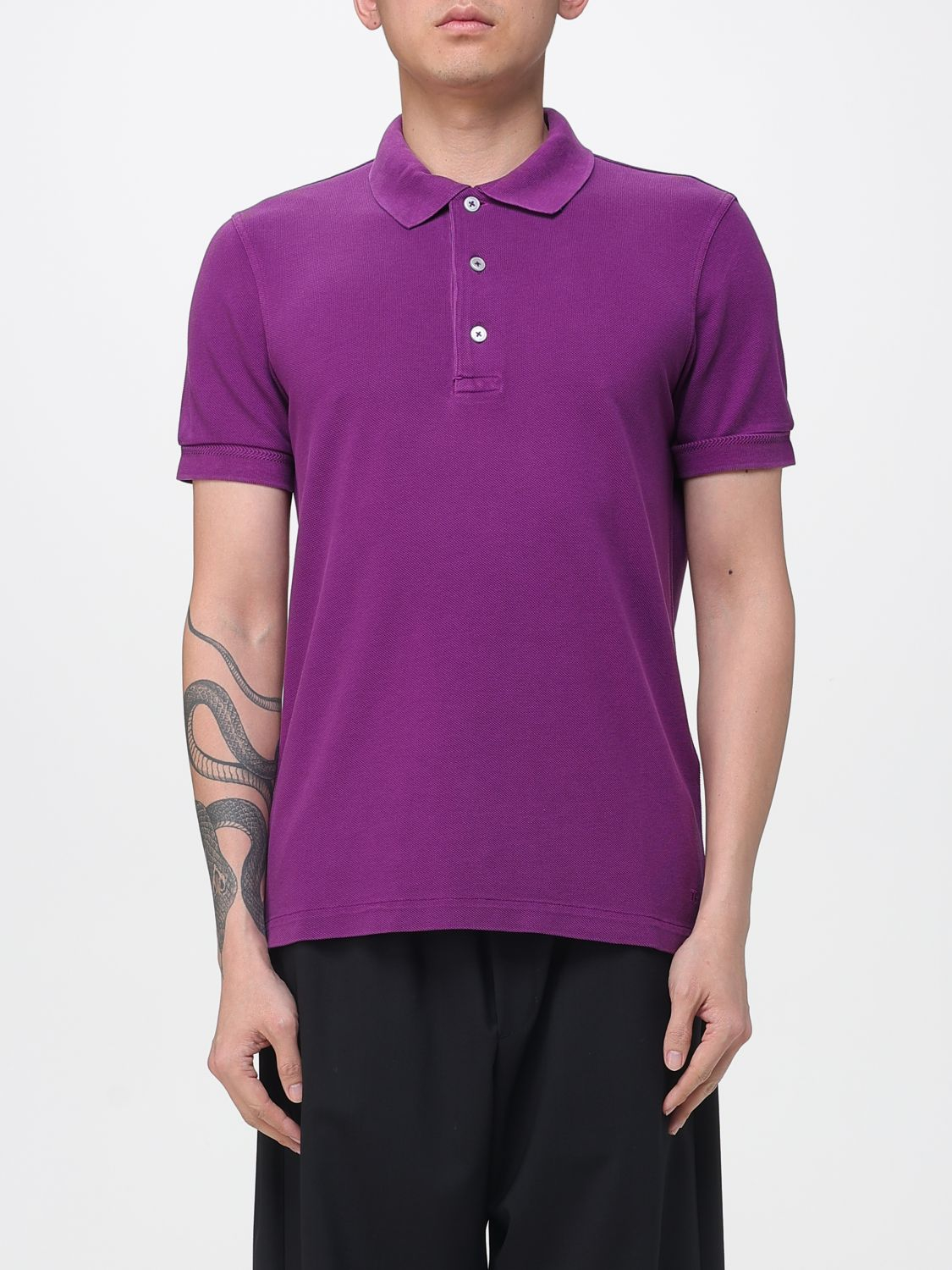 [Tom Ford] T-shirts Short Sleeve SS26 JPS011JMT013 VAQ