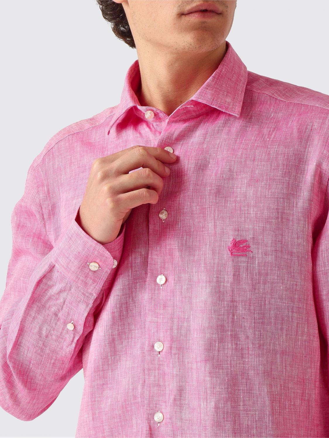 [Etro] Shirts Long Sleeve SS26 MRIB000299TU3F3 F8593