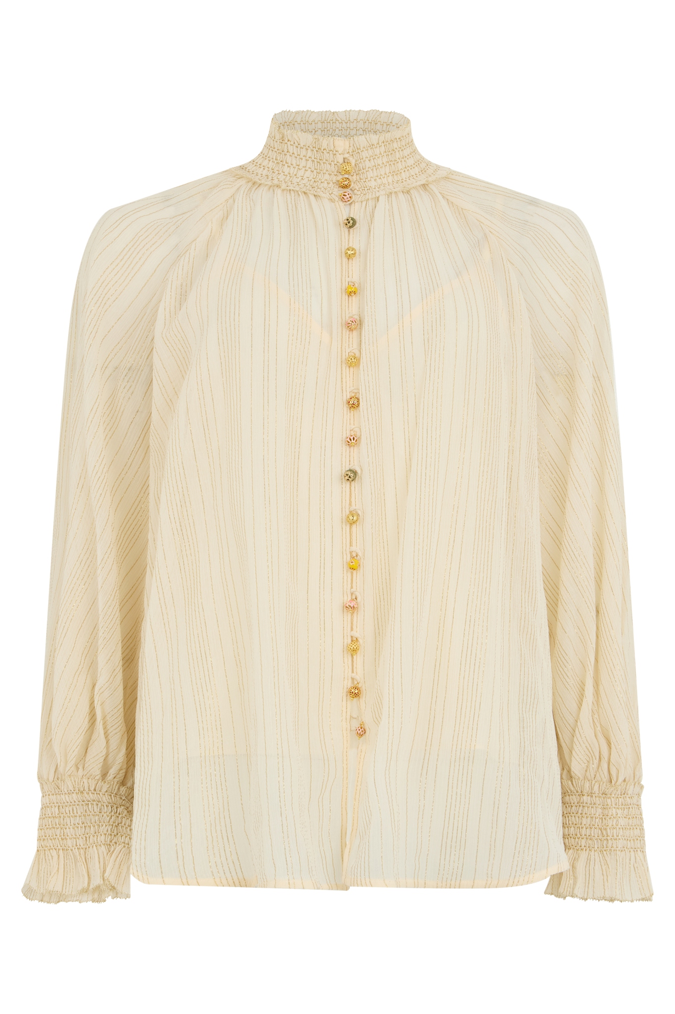 [Zimmermann] Blouse FW26 9074TSS261_CRM