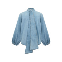 [Zimmermann] Shirt FW26 8401TSS262_SKYLK