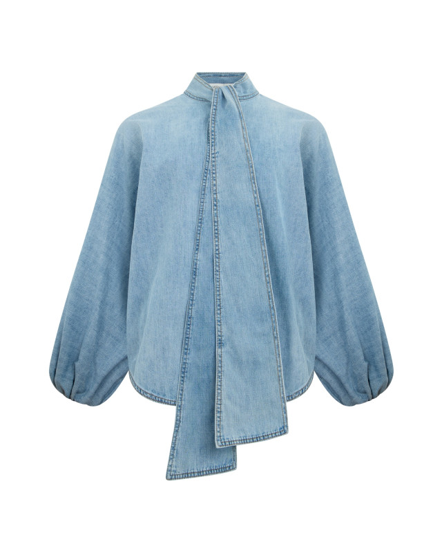 [Zimmermann] Shirt FW26 8401TSS262_SKYLK