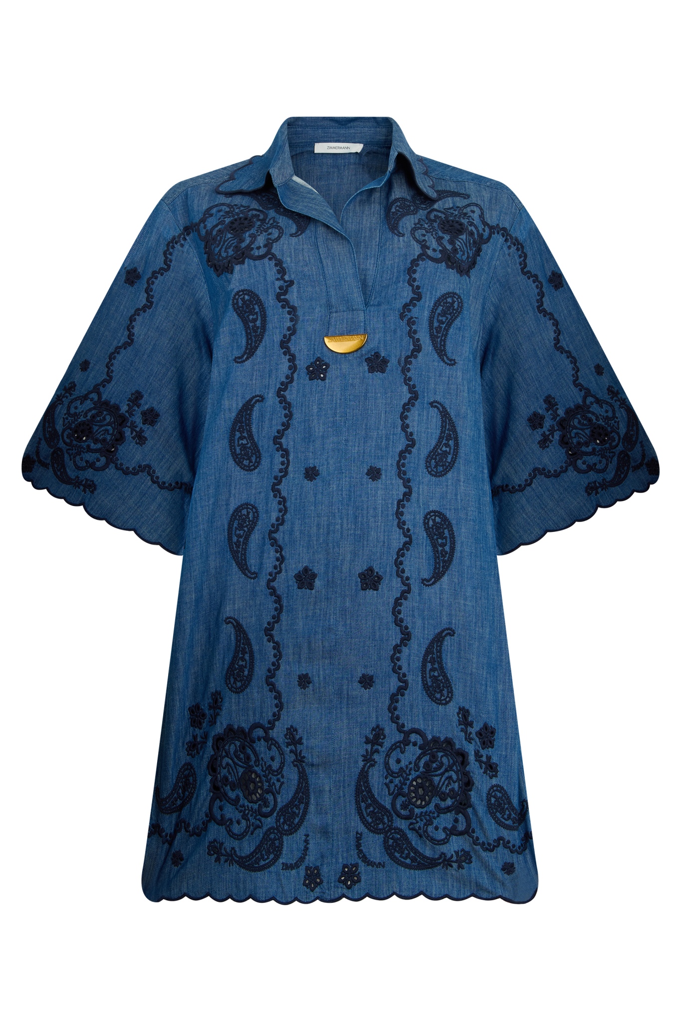 [Zimmermann] Dress FW26 8359DSS261_RWBLU