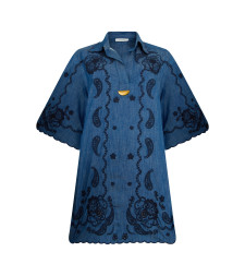 [Zimmermann] Dress FW26 8359DSS261_RWBLU