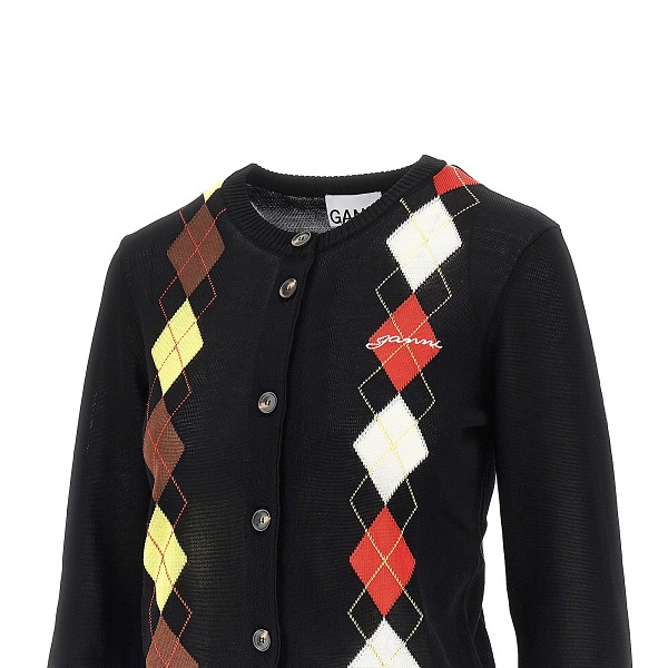 [GANNI] Cardigan FW26 A1160009.099-099