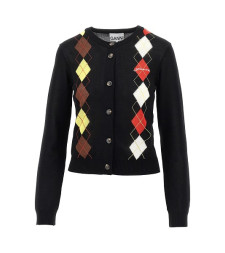 [GANNI] Cardigan FW26 A1160009.099-099