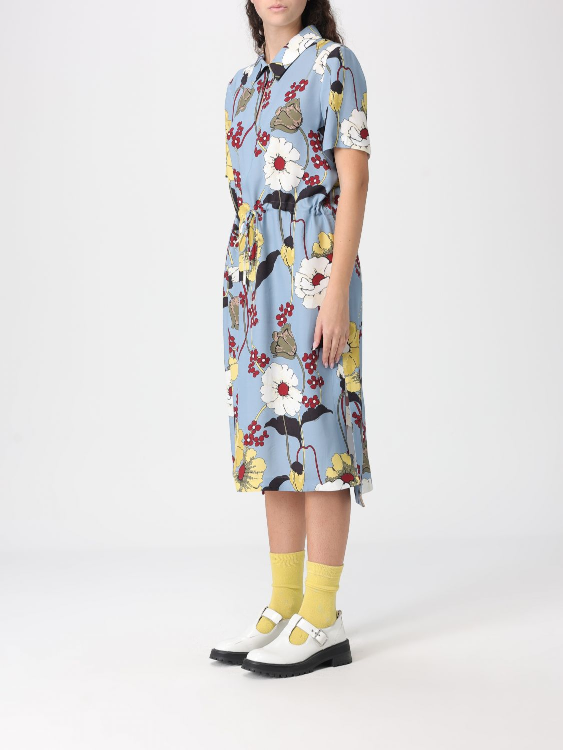 [Marni] Long sleeve dress SS26 ABMA1545Q0UTVA65 MFB31