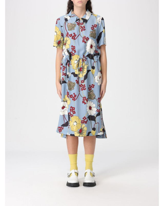 [Marni] Long sleeve dress SS26 ABMA1545Q0UTVA65 MFB31