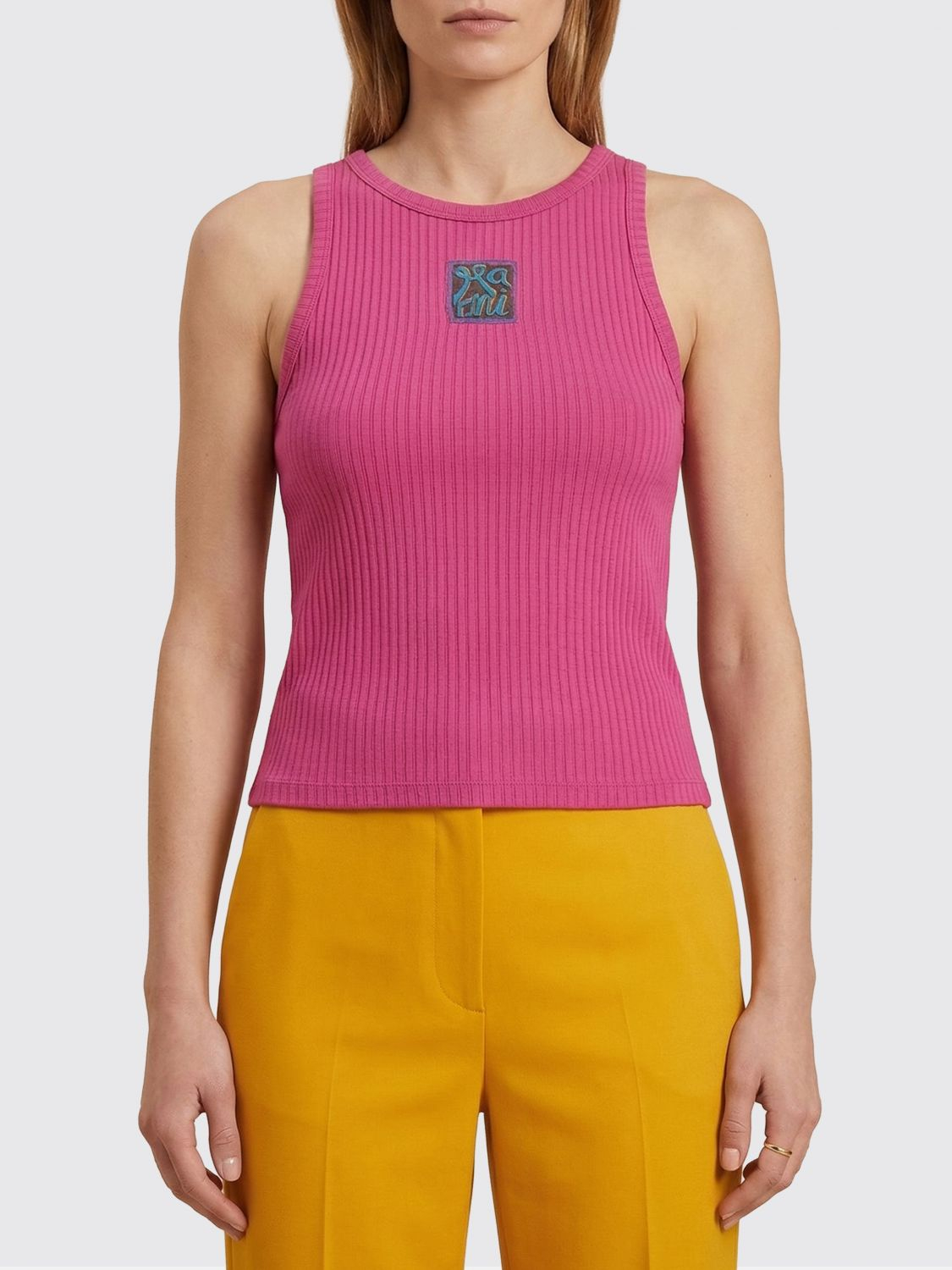 [Marni] Tank top SS26 THJE0380S0UTC600 00C57