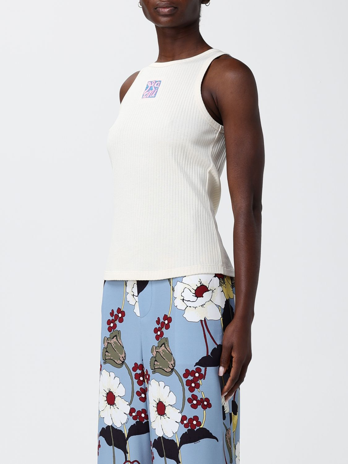 [Marni] Tank top SS26 THJE0380S0UTC600 00W08