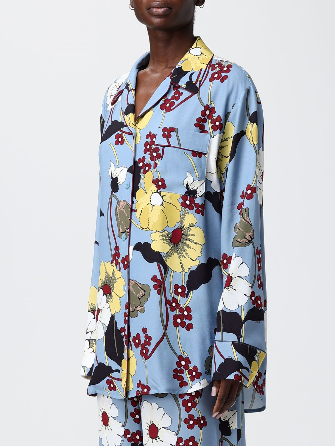 [Marni] Shirts Long Sleeve SS26 CAMA0478QIUTVA65 MFB31