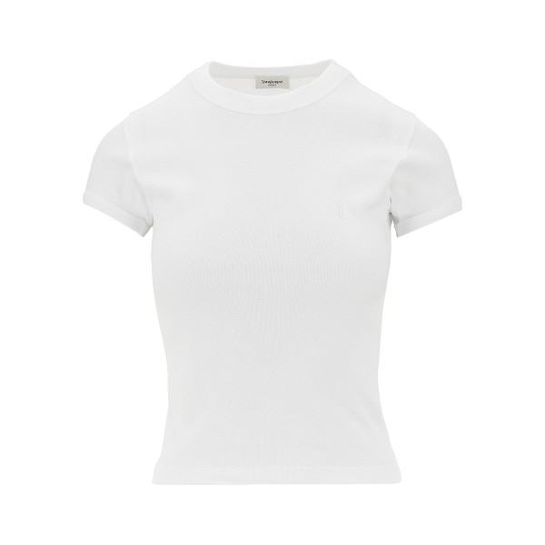 [Saint Laurent] T-shirts FW26 869630Y38BD9000-9000