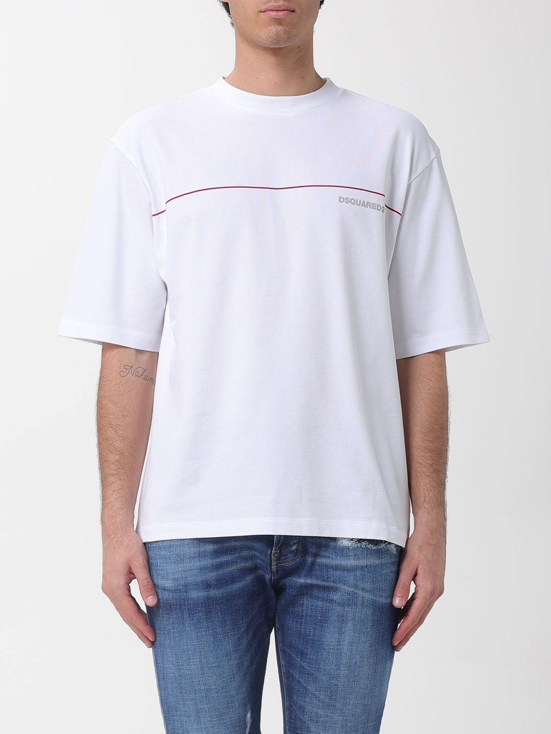 [Dsquared2] T-shirts Short Sleeve SS26 S71GD1653D20033 100