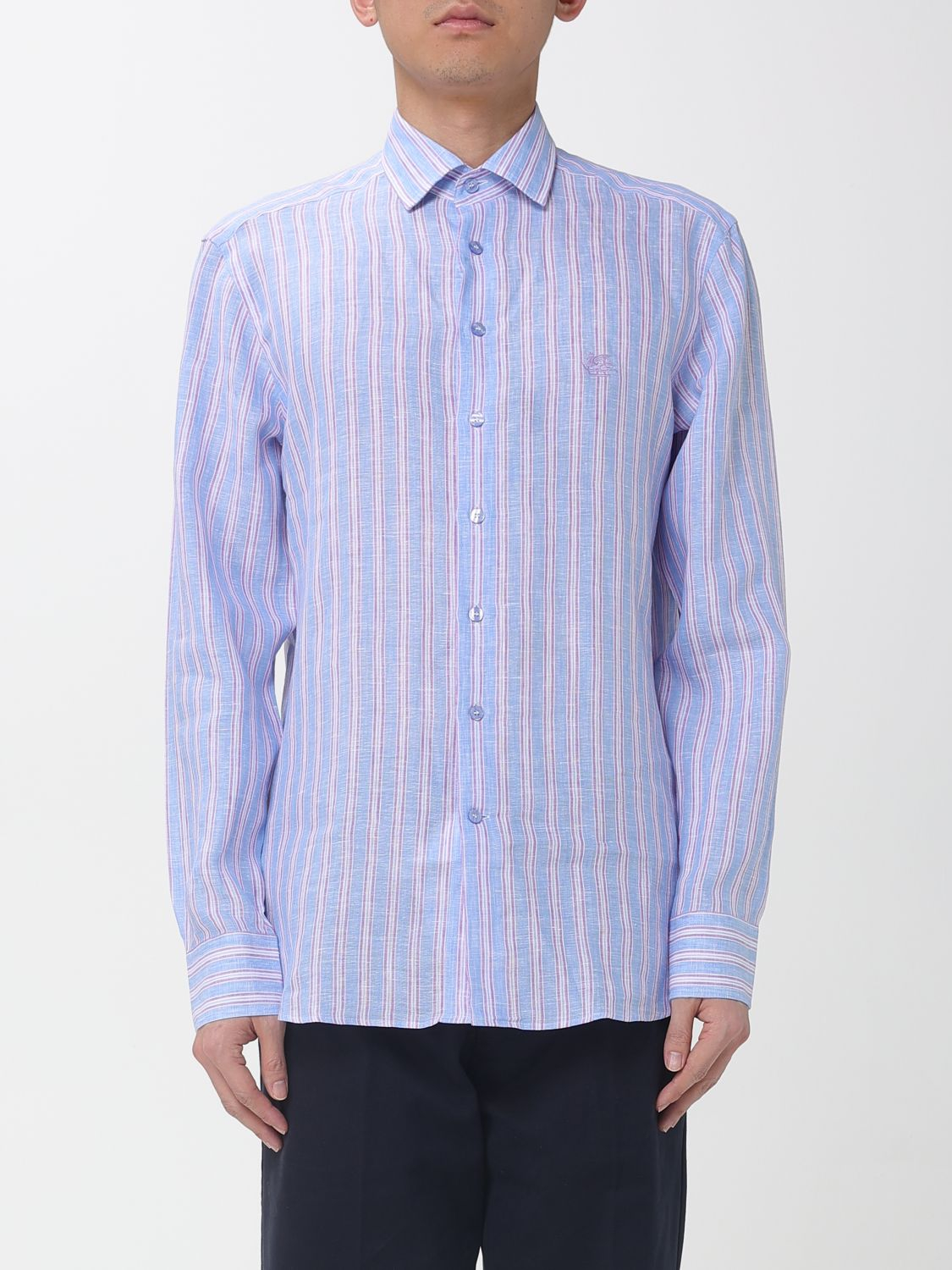 [Etro] Shirts Long Sleeve SS26 MRIB000299TR341 S9880