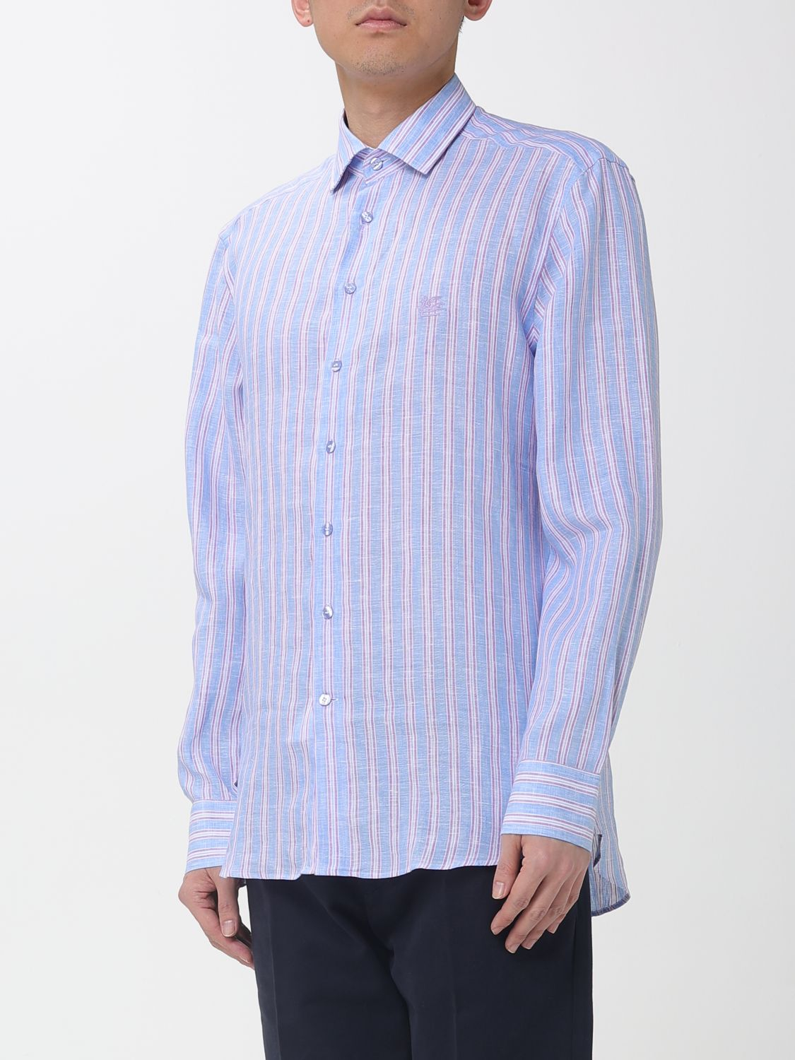 [Etro] Shirts Long Sleeve SS26 MRIB000299TR341 S9880