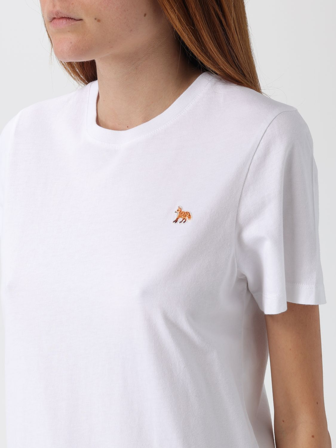 [MAISON KITSUNE] T-shirts Short Sleeve SS26 PW00115KJ7026 P100
