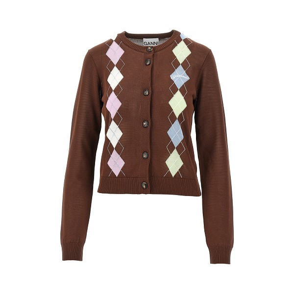 [GANNI] Cardigan FW26 A1160009.05H-05H