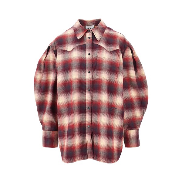 [GANNI] Shirt FW26 A1040415.266-266