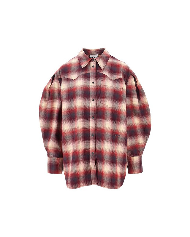 [GANNI] Shirt FW26 A1040415.266-266