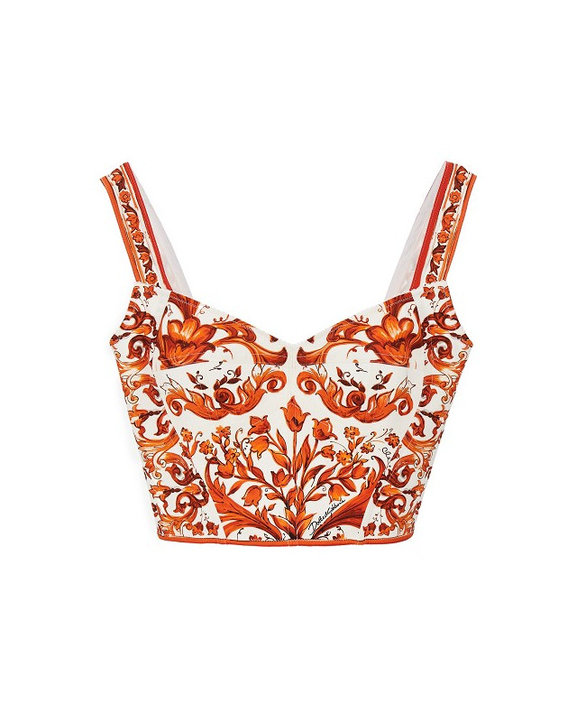 [DOLCE&GABBANA] Top FW26 F7BB1TGDDRJS9000-S9000