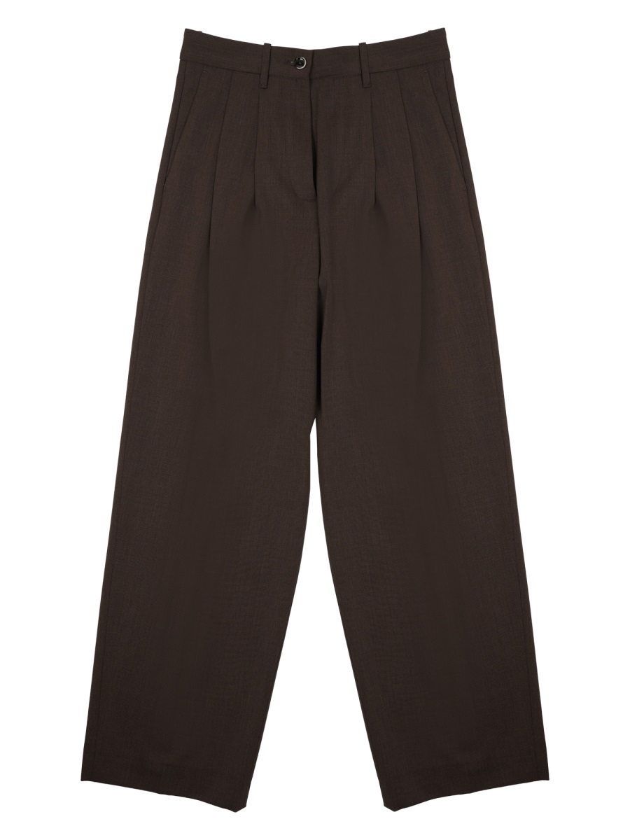 [NINE:INTHE:MORNING] Trousers FW25 GEM09_S31CAMEL