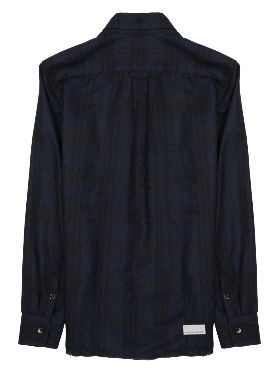 [NINE:INTHE:MORNING] Shirts Long Sleeve FW25 GSE06_V09BLUNA