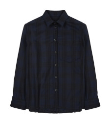 [NINE:INTHE:MORNING] Shirts Long Sleeve FW25 GSE06_V09BLUNA