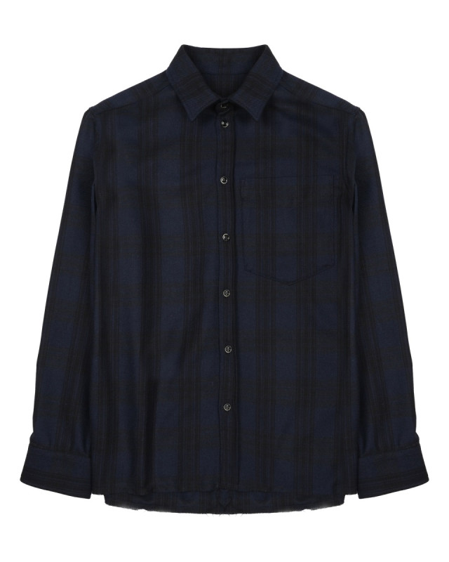 [NINE:INTHE:MORNING] Shirts Long Sleeve FW25 GSE06_V09BLUNA