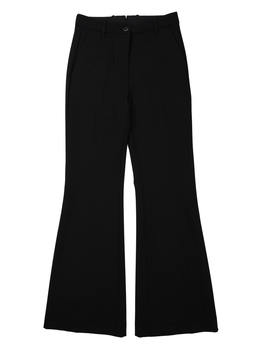 [NINE:INTHE:MORNING] Trousers FW25 PI42_A15NERO