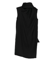 [TOTEME] Dress FW25 254WRD0251FB_BLACK001