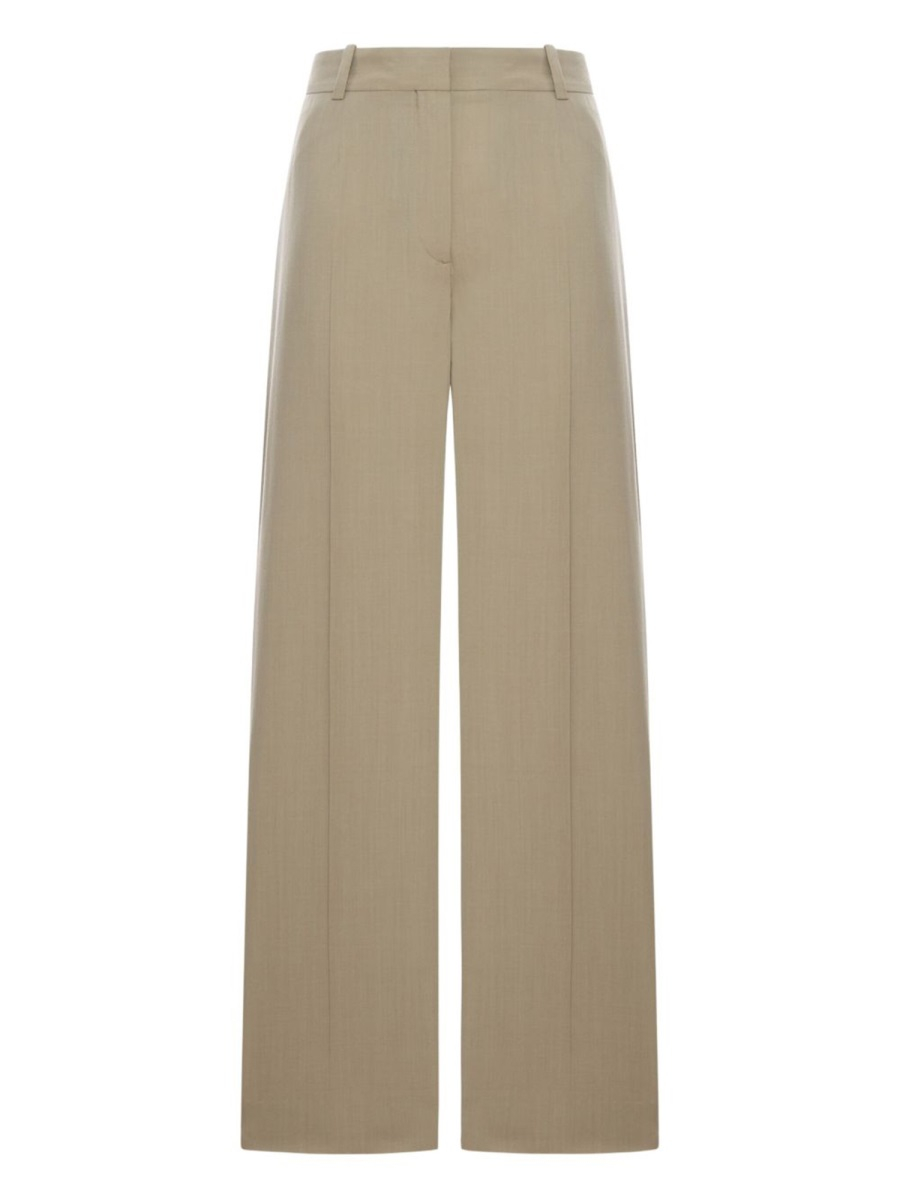 [TOTEME] Pants FW25 254WRB0303FB0475_TAUPE079