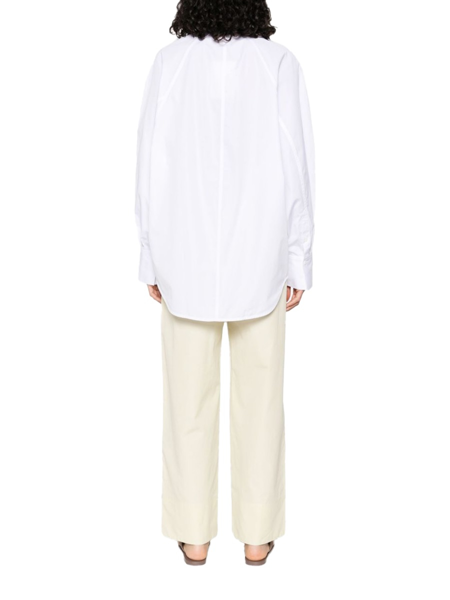 [TOTEME] Shirts Long Sleeve FW25 253WRT0515FB0226_WHITE047