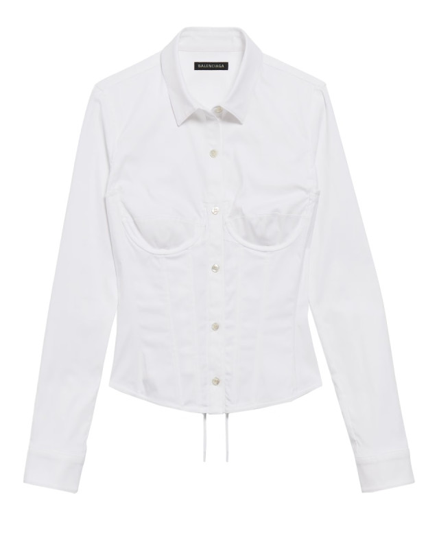 [Balenciaga] Shirts Long Sleeve FW25 850782_TSM199000