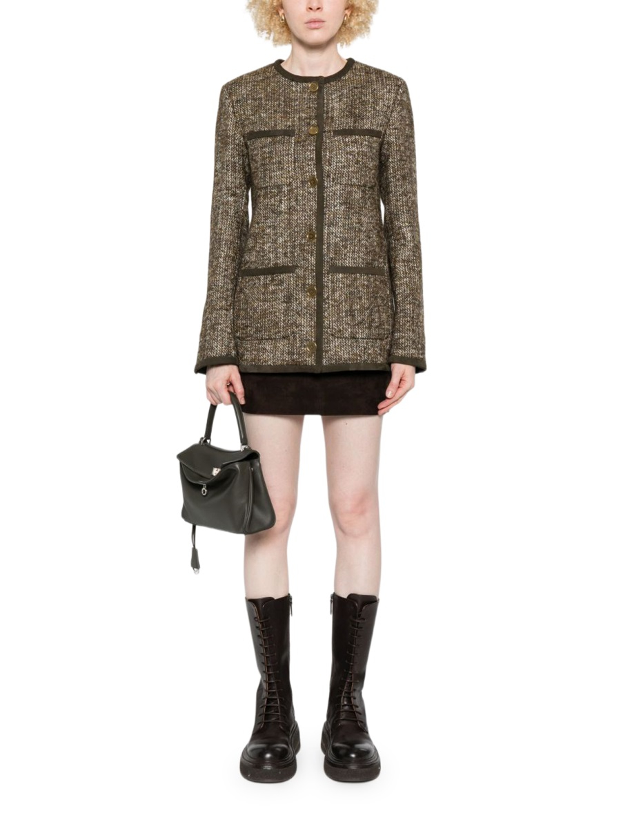 [Golden Goose] Tweed jacket FW25 GWP02336_P00209390108