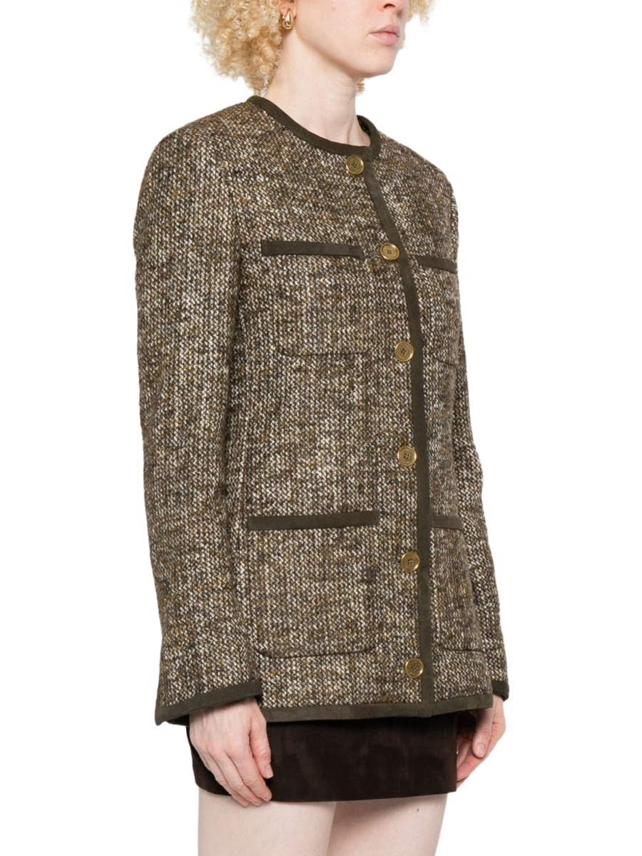 [Golden Goose] Tweed jacket FW25 GWP02336_P00209390108